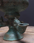 Antique Iron Incense Lamp