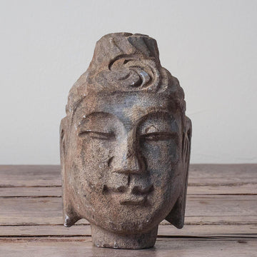 Stone Buddha Head