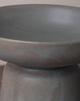 Tau Ceramic Pedestal Bowl