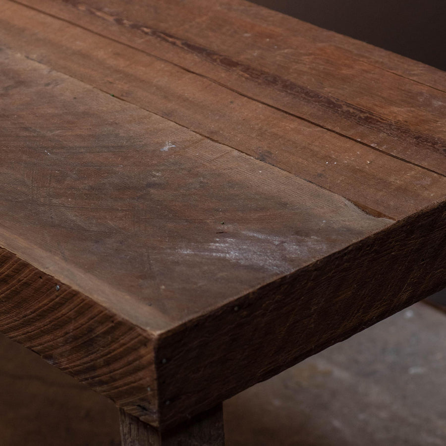 Reclaimed Redwood Console Table