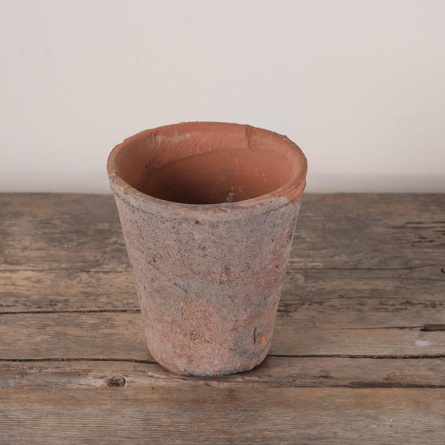 Rustic Terra Cotta Rose Pot