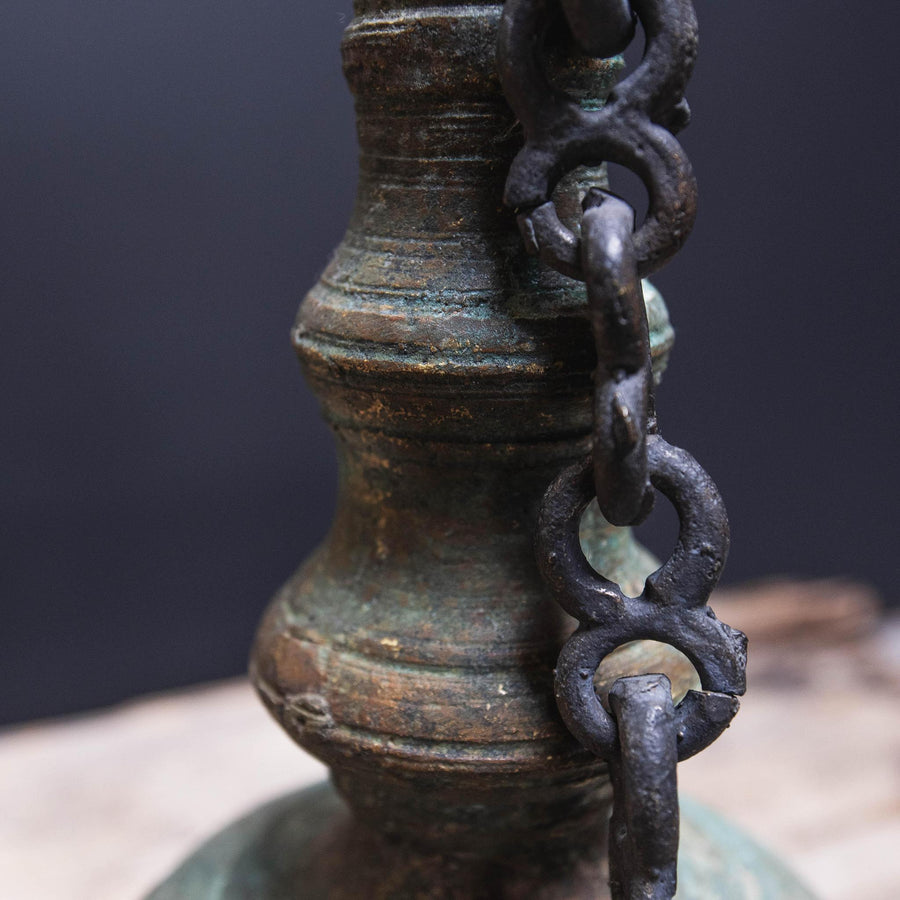 Antique Iron Incense Lamp