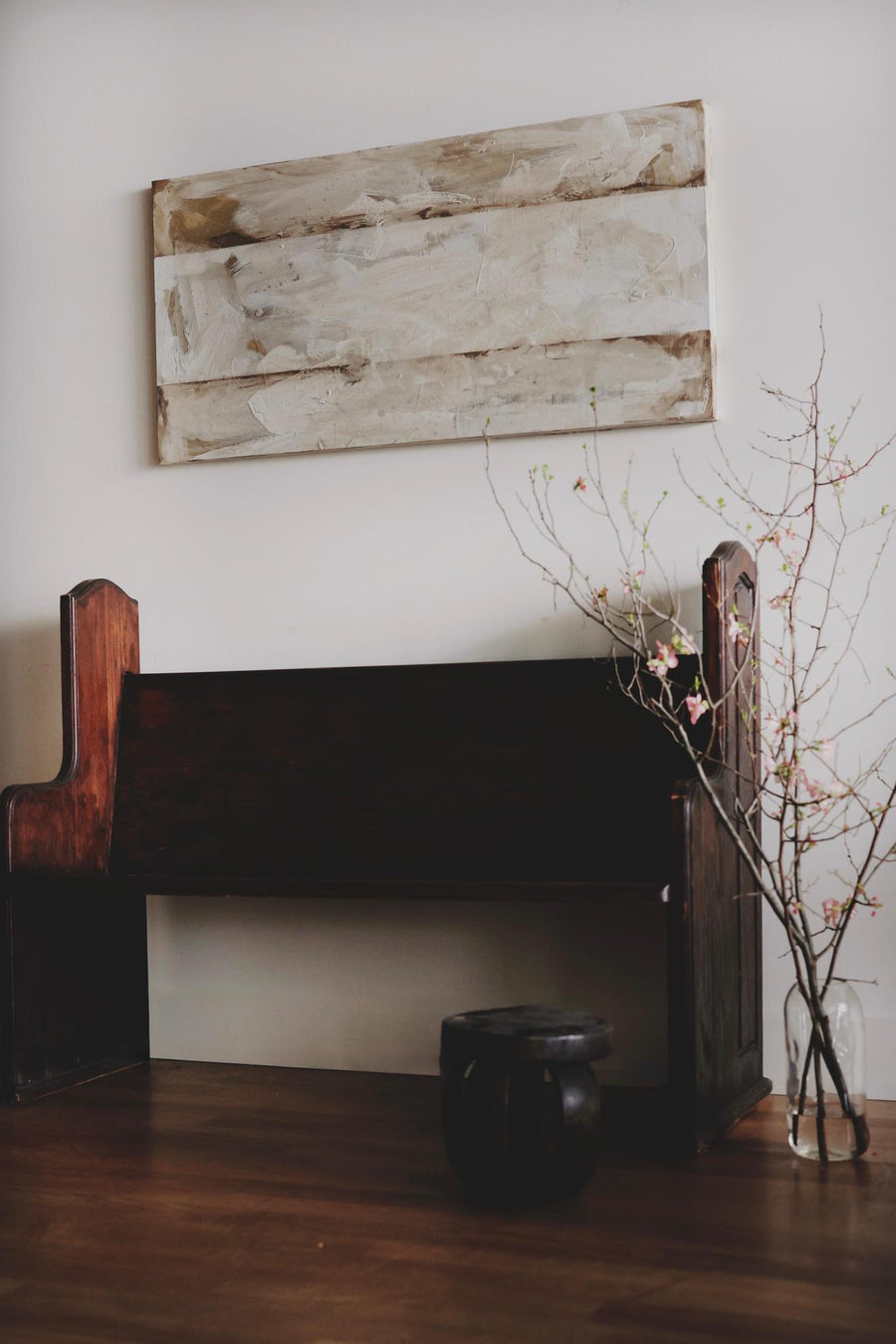 Antique Church Pew