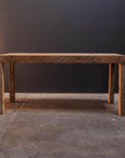 Reclaimed Redwood Console Table