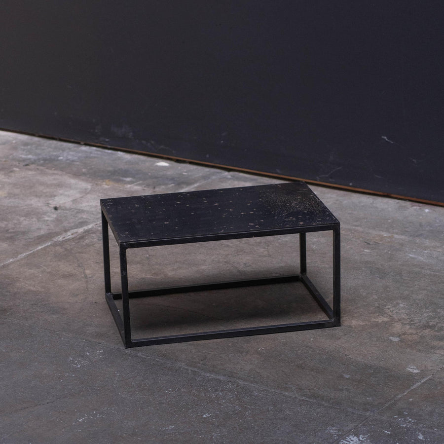 Black Metal Side Table - Low