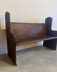 Antique Church Pew