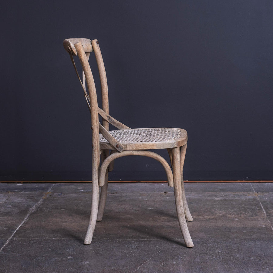 Vintage Caned Garden Chair