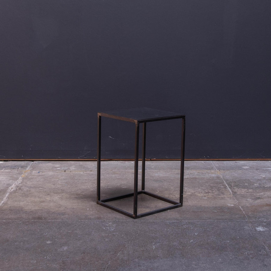 Black Metal Side Table - Medium