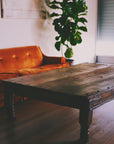 Oversize Low Wooden Table