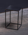 Black Metal Side Table - Medium