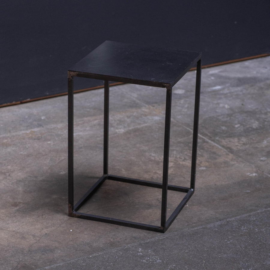 Black Metal Side Table - Medium