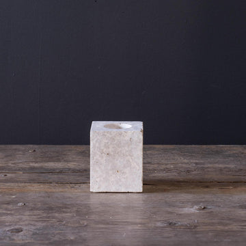 Travertine Tea Light Candle Holders