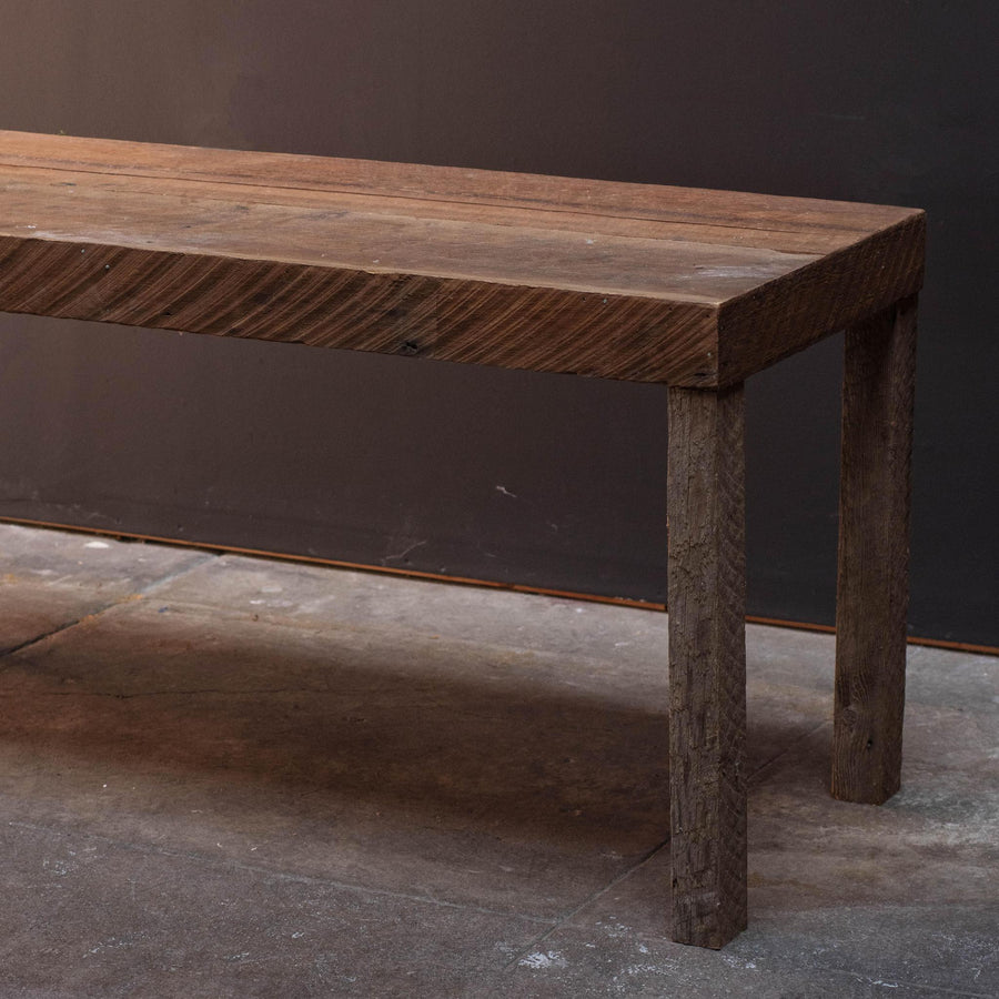 Reclaimed Redwood Console Table