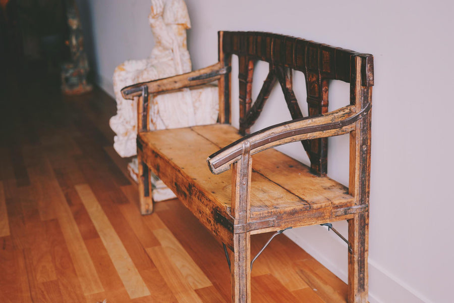 Antique Wooden Bench