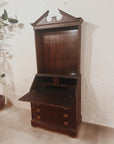 English Two-part Secretary Desk