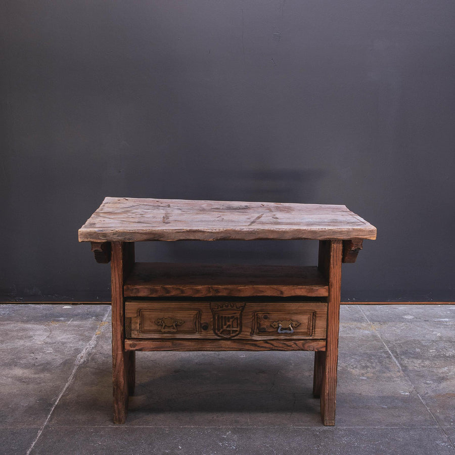 French Gothic Monk's Bench