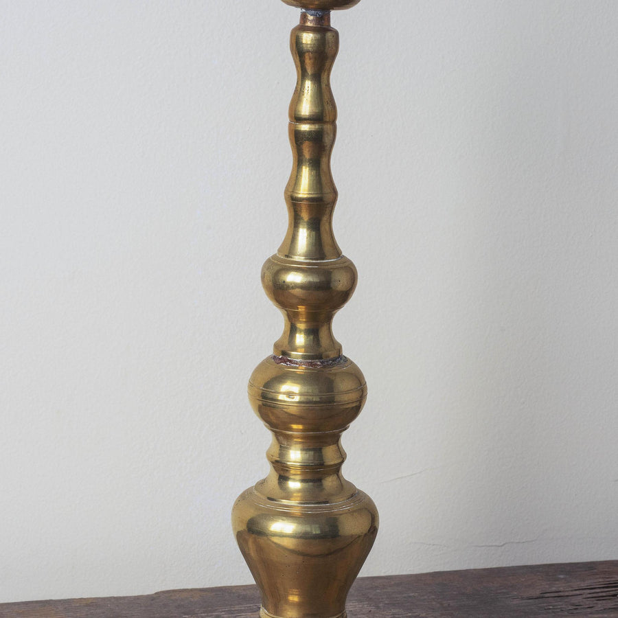 Antique Tall Candlestick Holder