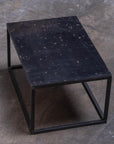 Black Metal Side Table - Low