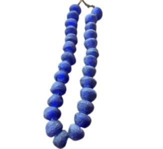 African Recycled Large Glass Beads