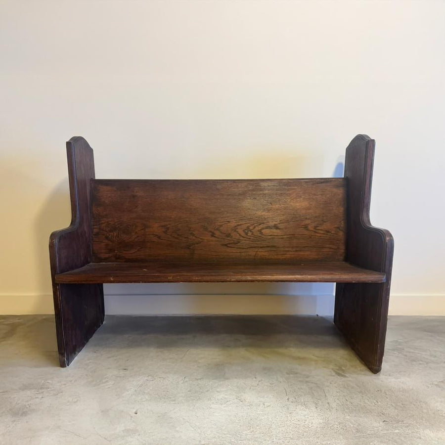 Antique Church Pew