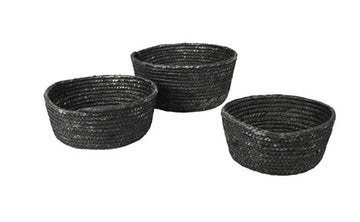 Gideon Low Round Baskets