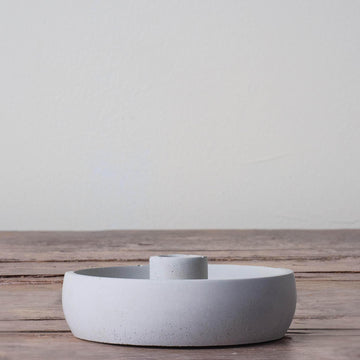 Concrete Candlestick Holder