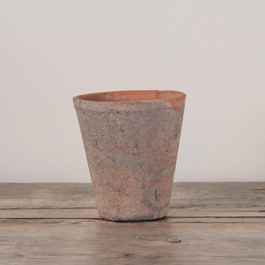 Rustic Terra Cotta Rose Pot