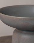 Tau Ceramic Pedestal Bowl