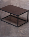 Black Metal Side Table - Low