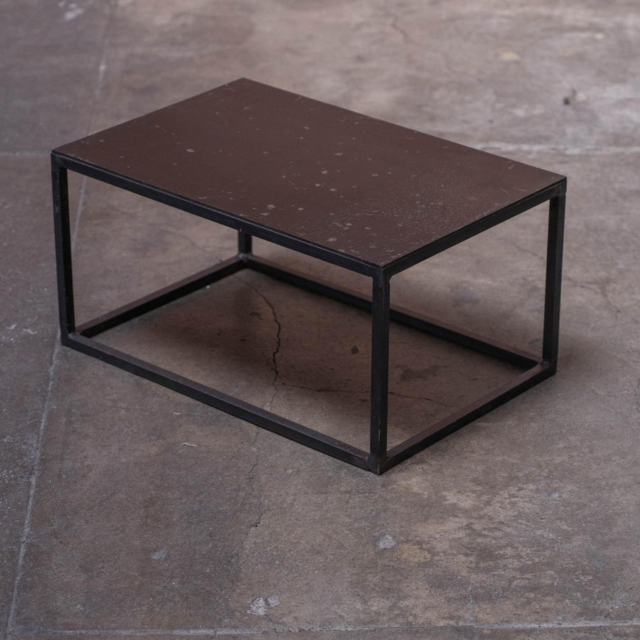 Black Metal Side Table - Low