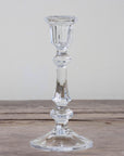 Glass Candlestick Holder - Medium