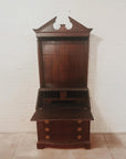 English Two-part Secretary Desk