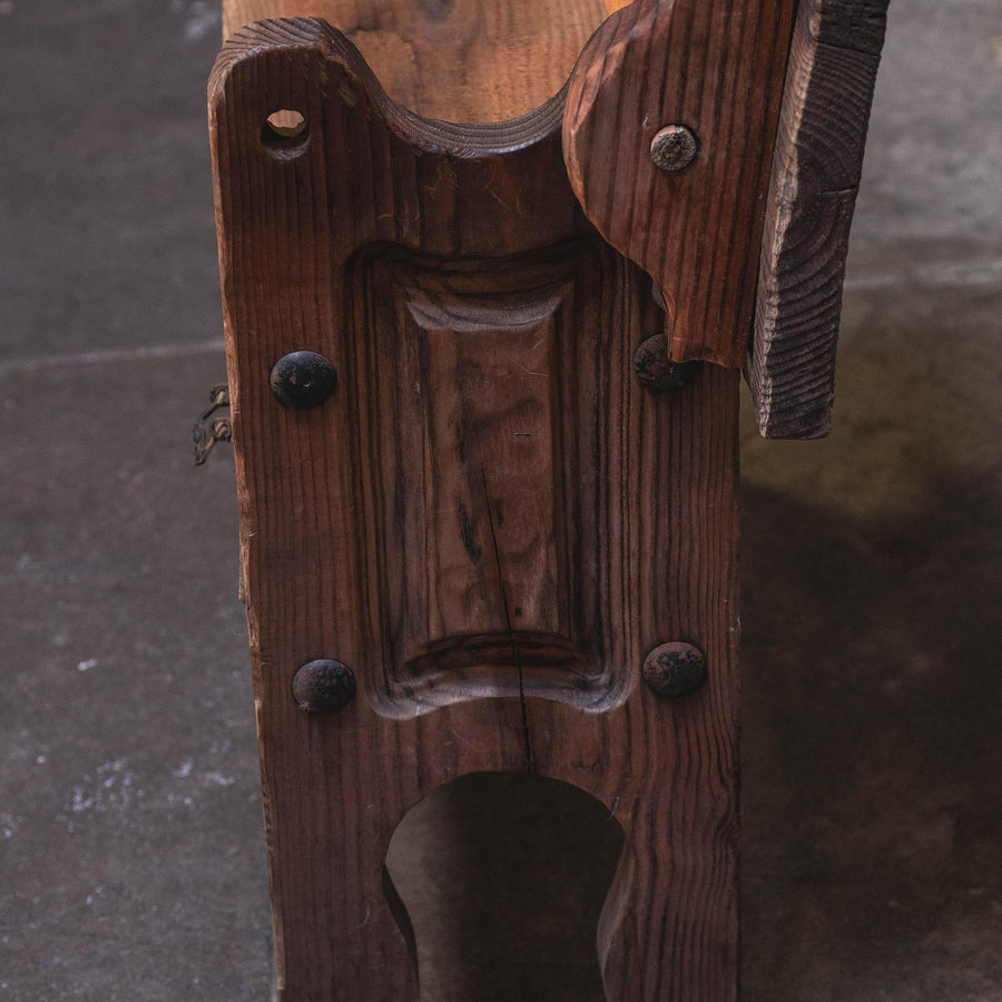 French Gothic Monk's Bench