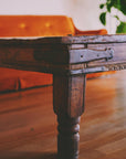 Oversize Low Wooden Table