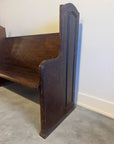 Antique Church Pew