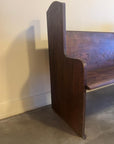 Antique Church Pew