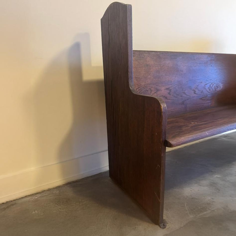 Antique Church Pew