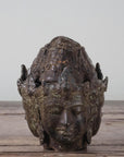 Indonesian Three-Head Temple Sculpture