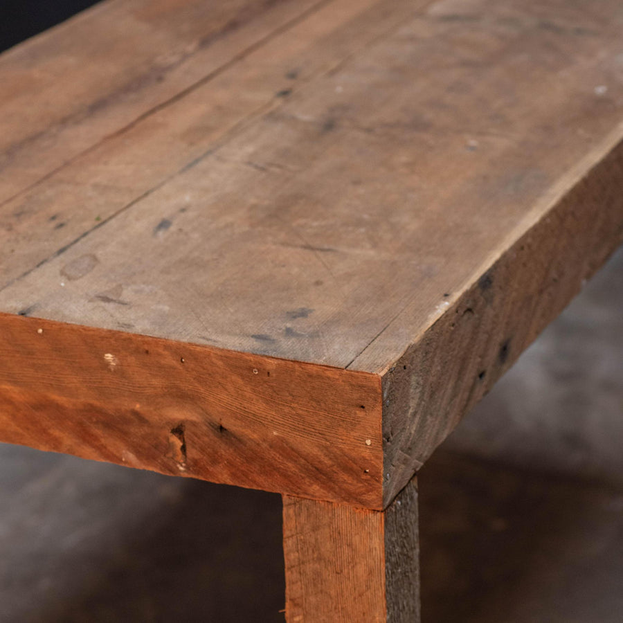 Reclaimed Redwood Console Table