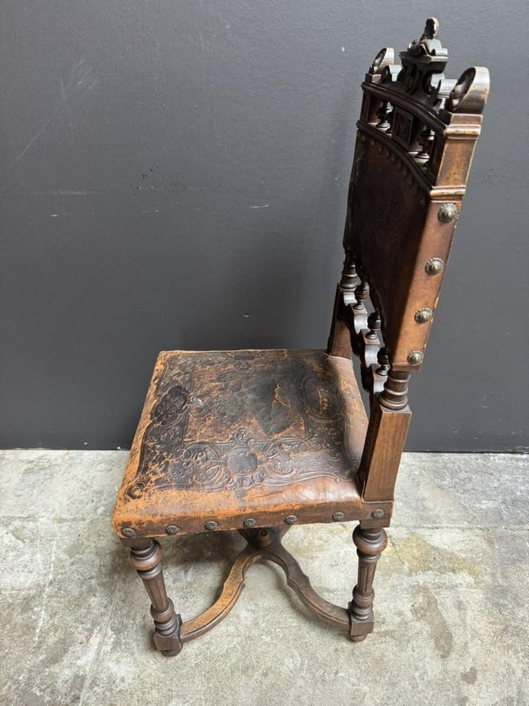 Antique Germanic Lodge Chair