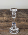 Glass Candlestick Holder - Tall