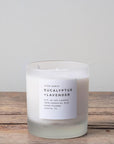 Eucalyptus + Lavender Frosted Candle