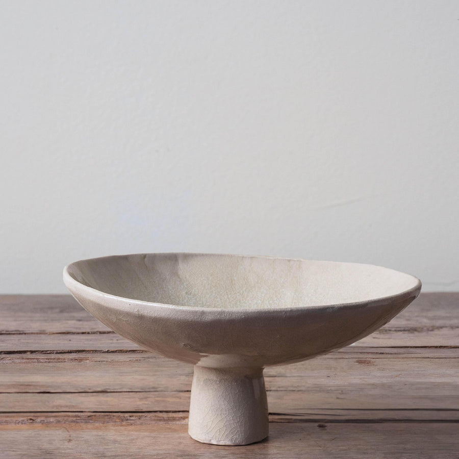 Ceramic Pedestal Bowl