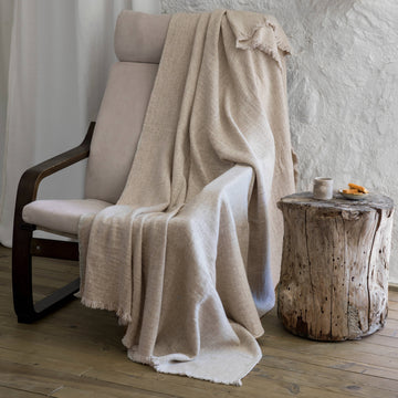 Wool Blended Throw